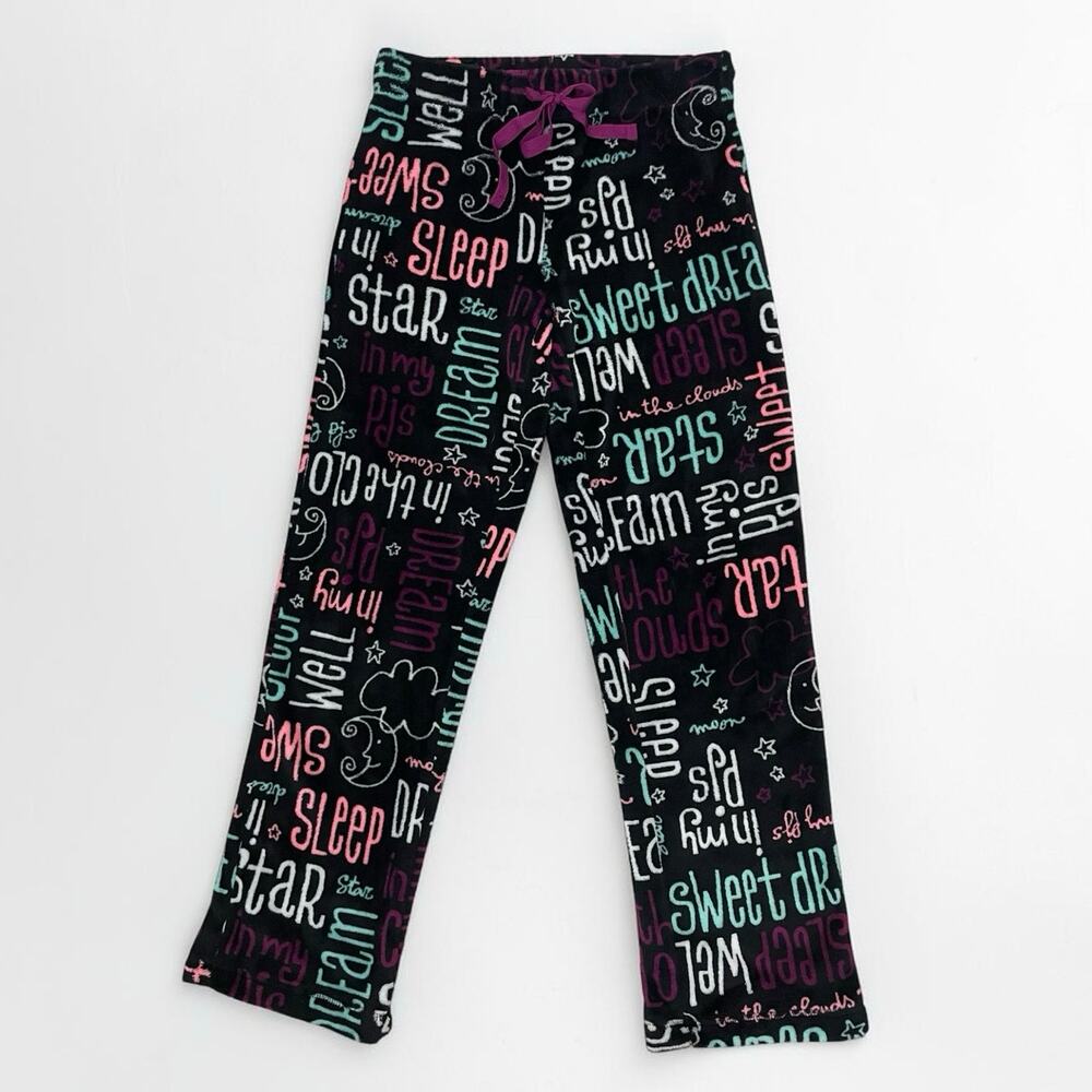 Secret Treasures Black Fluffy Pajama Pants